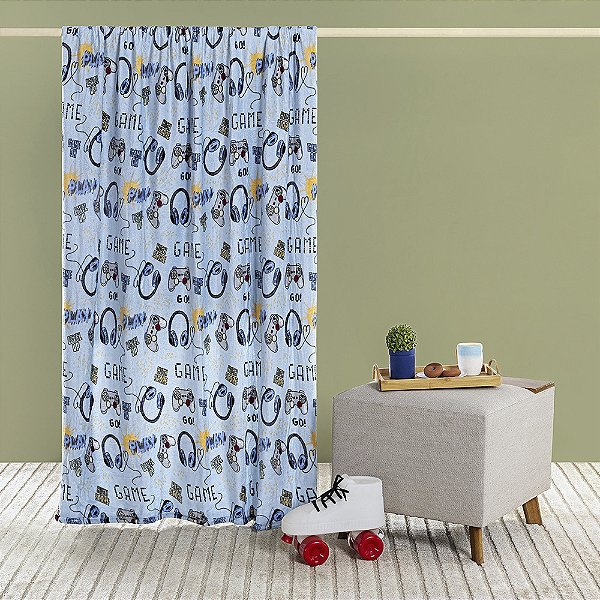 Cobertor Solteiro Manta Flannel Toque Macio Bouti Kids - Game