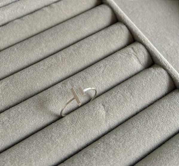 Anel em Prata Palito Ajustável