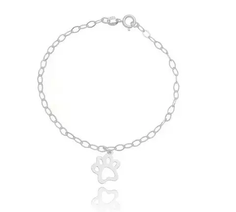 Pulseira em Prata Patinha