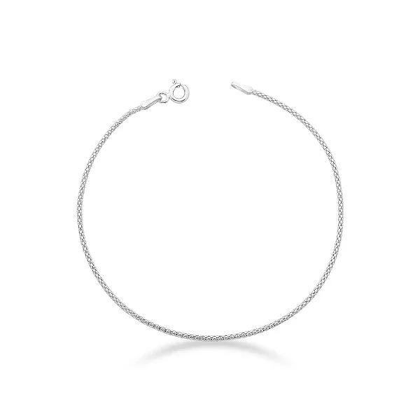 Pulseira em Prata Pipoca