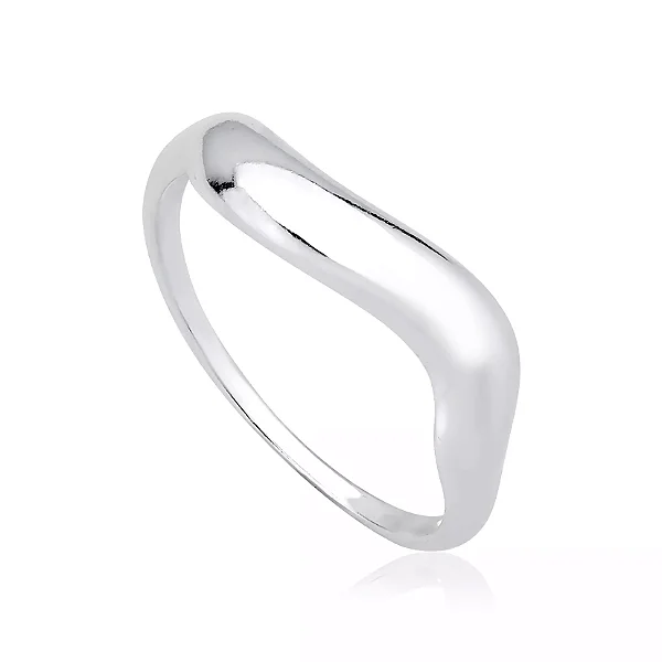 Anel em Prata Abaulado