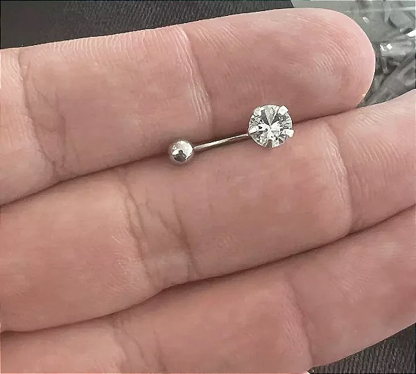 Piercing Umbigo Ponto de Luz