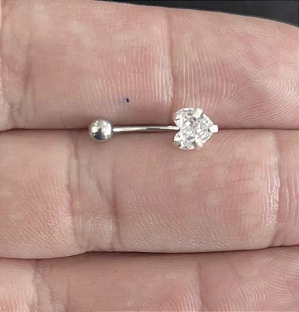 Piercing Umbigo Coração