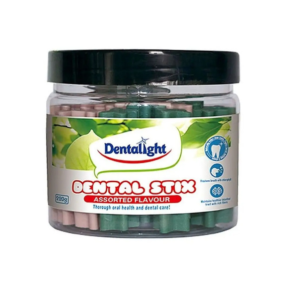Petisco Para Cachorro Morder Dentalight Dental Stix Mix 220 g