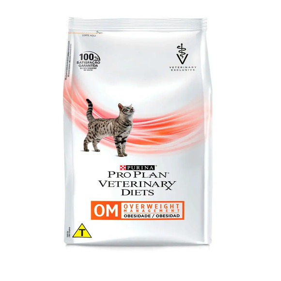 Ração Pro Plan Veterinary Diets Gatos Obesos 1,5 kg