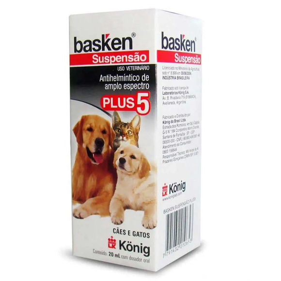 Basken Suspensão Plus 5 20 ml