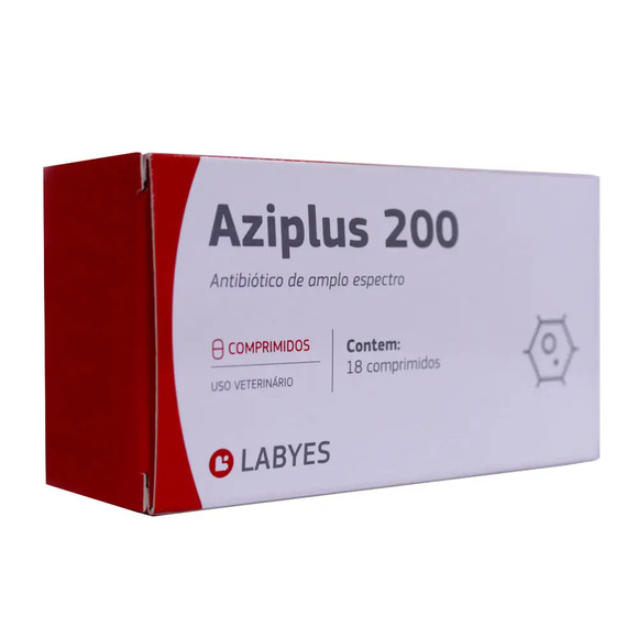 Antibiótico Aziplus 200 18 comprimidos
