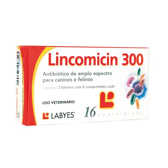 Antibiótico Lincomicin 300 16 comprimidos