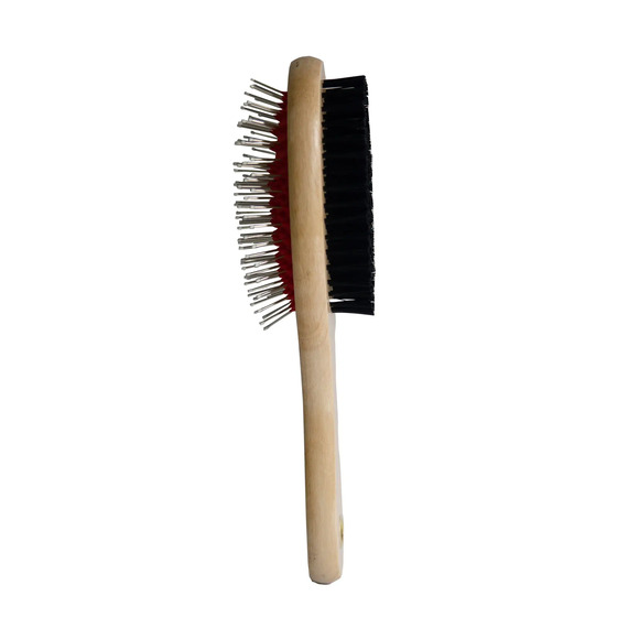 Escova Dupla Grande Pinos e Cerdas Nylon Savana Pet Único