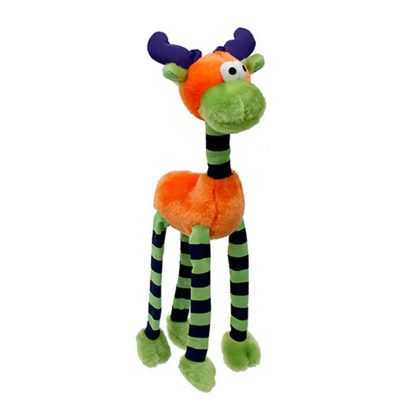 Brinquedo Pelúcia Alce Laranja Savana Único