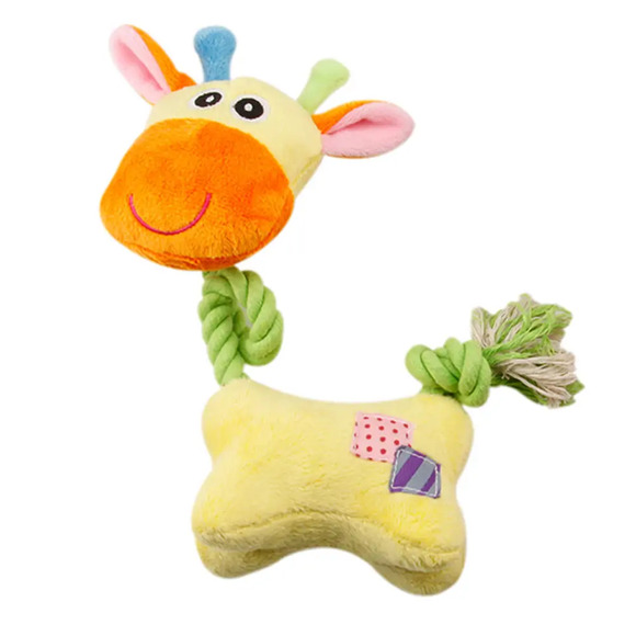 Brinquedo Pelúcia Girafinha Savana Único