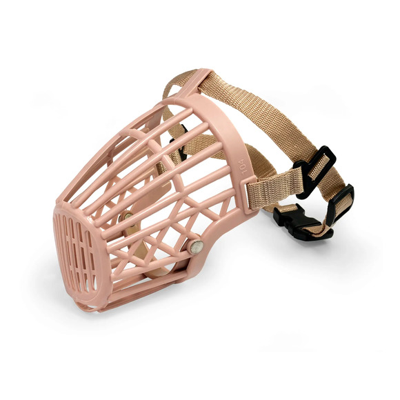 Focinheira Plástica Com Ajuste Para Cães G