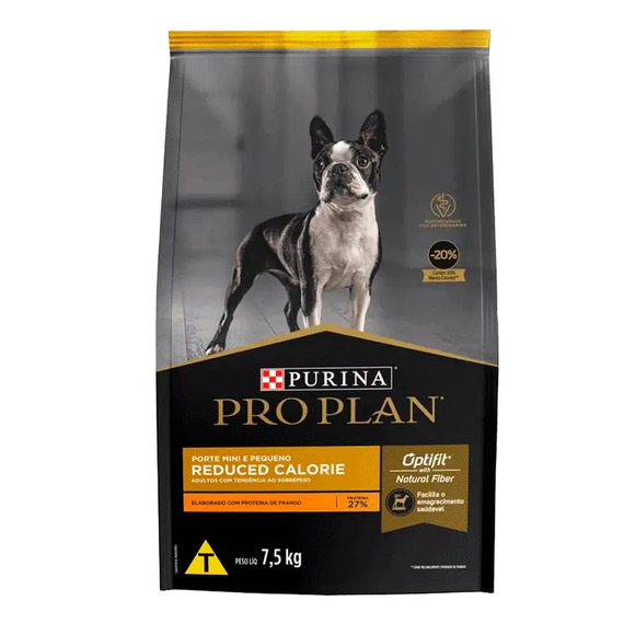 Ração Pro Plan Cães Adultos Reduced Calorie Raças Pequenas 7,5 kg