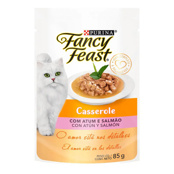 Ração Úmida Fancy Feast Casserole Atum 85 g