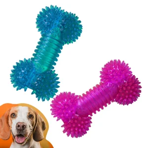 Brinquedo Dog Pet Borracha Osso Especiaisinhoso