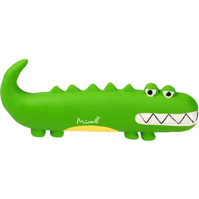 Brinq Mordedor Jacarezinho-Nylon Borracha 16 cm