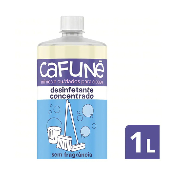Desinfetante Concentrado sem Fragrância Cafuné 1 L