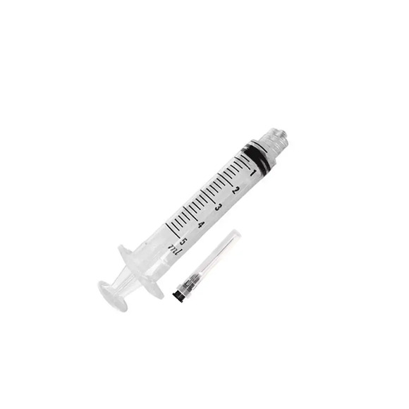 Seringa BD Descartável com Agulha Plastipak 5 ml