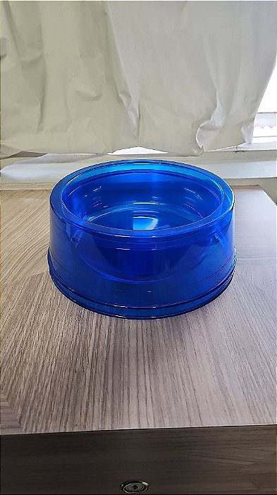 Comedouro Grande Simples 1900 ml Azul