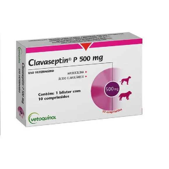 Clavaseptin P 10 comprimidos 500 mg