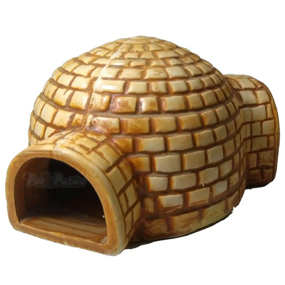 Enfeite Iglu Envelhecido Trema P