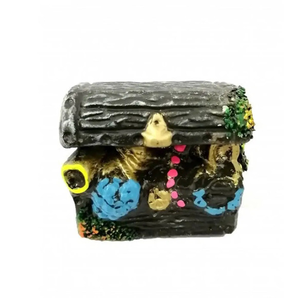 Enfeite Baú Decorado Trema Único