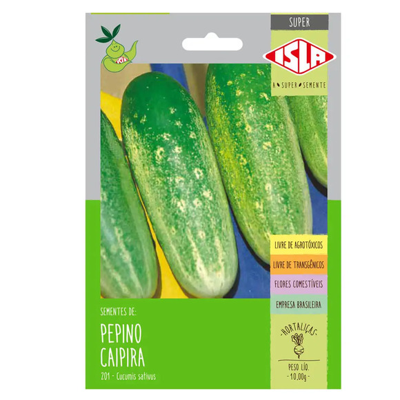 Semente Isla Superpak Pepino Caipira Único