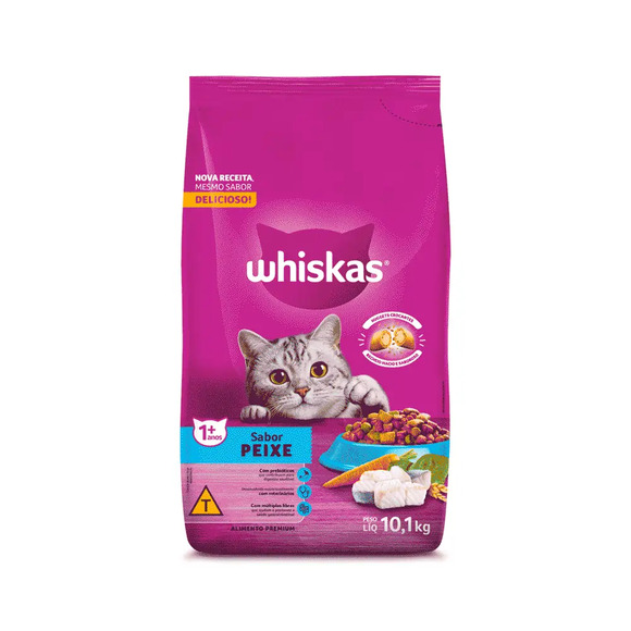 Rc Whiskas Ad Peixe 10,1kg