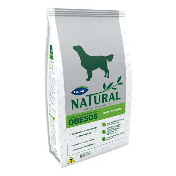 Ração Guabi Natural Cães Obesos 10,1kg