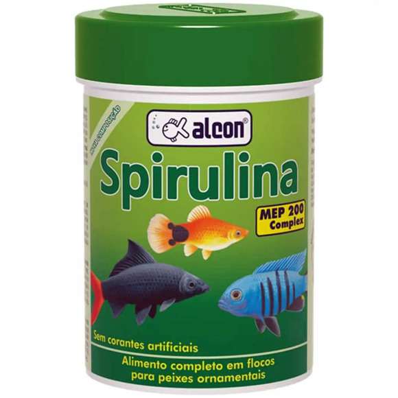 Ração Spirulina Flakes Alcon 20g