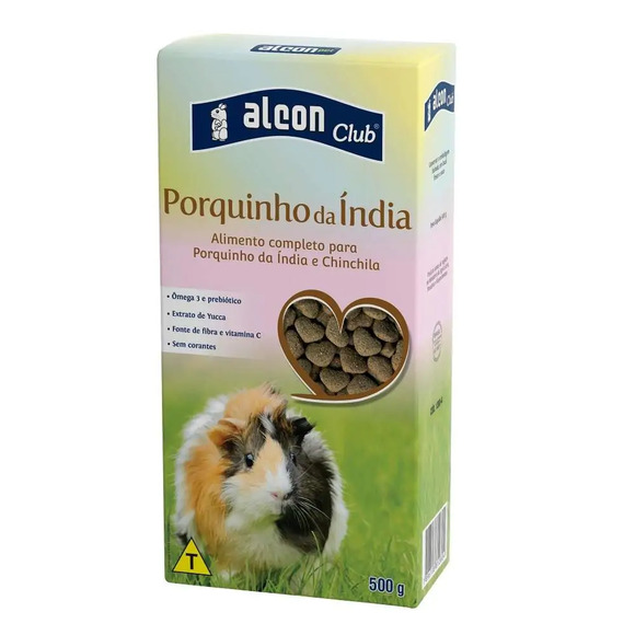 Ração Alcon Club Porquinho Da Índia 500 G