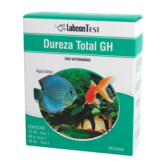 Labcon Test Dureza Total GH Alcon 100 Testes Único
