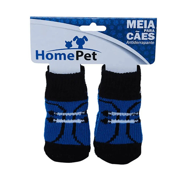 Meia Sapato Azul HomePet P