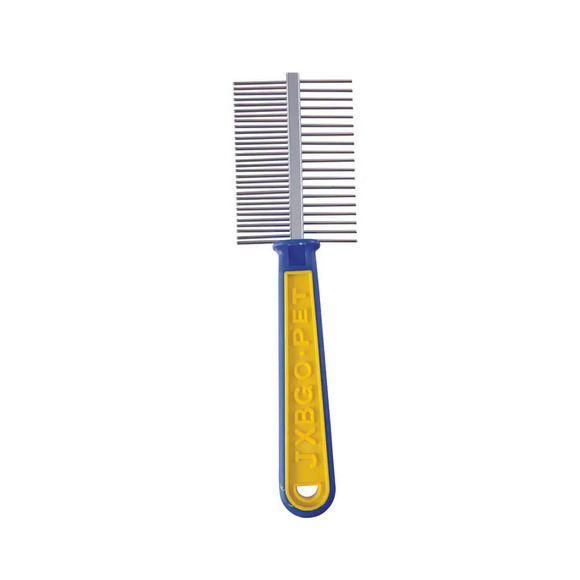 Pente Cabo Plástico HomePet 49 Dentes Duplo Único