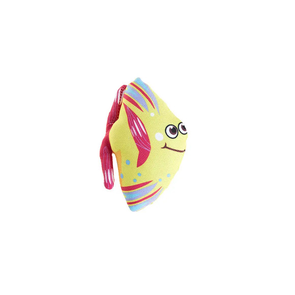 Brinquedo Peixe Amarelo com Catnip HomePet Único