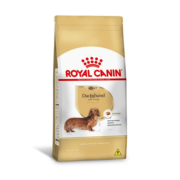 Ração Royal Canin Dachshund Cães Adultos 7,5 kg