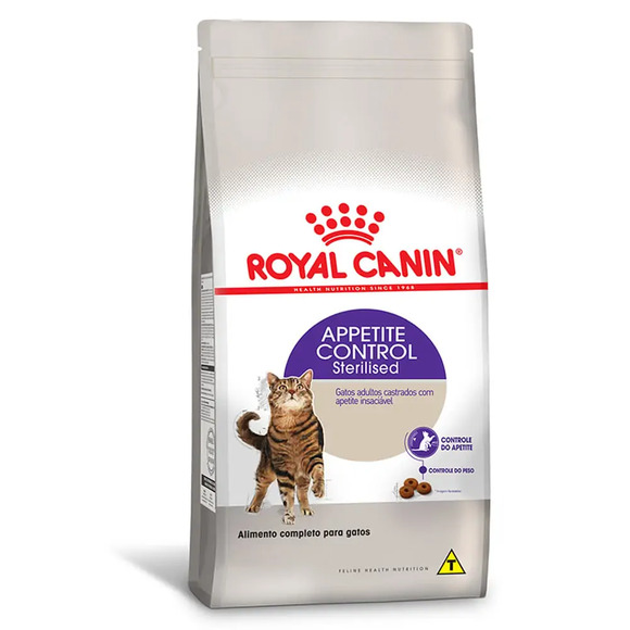 Ração Royal Canin Gato Sterilised Appetite Control 400 g