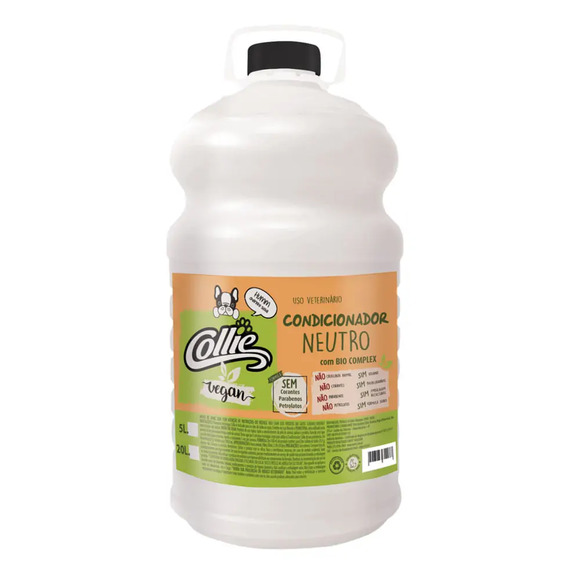 Condicionador Neutro Collie Vegan 5 L