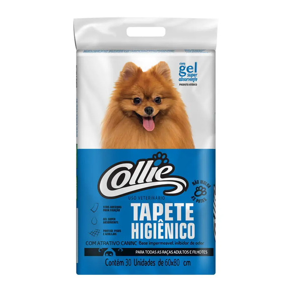 Tapete Higiênico Collie 30 unidades