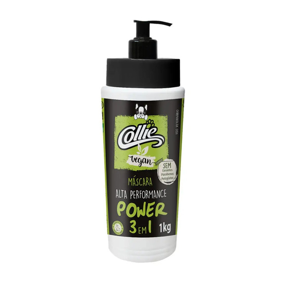 Máscara Collie Vegan Power 3 em 1 1kg