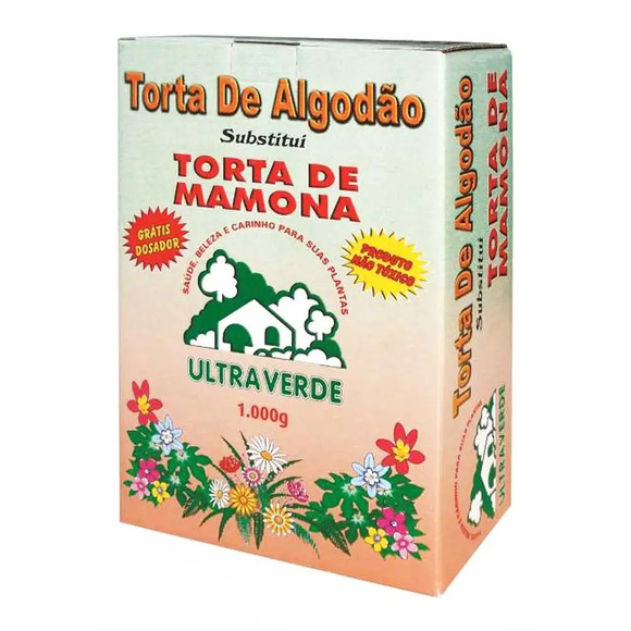Fertilizante Torta Algodão Ultraverde 1 kg