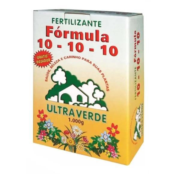 Fertilizante Fórmula 10.10.10 Ultraverde 1 kg
