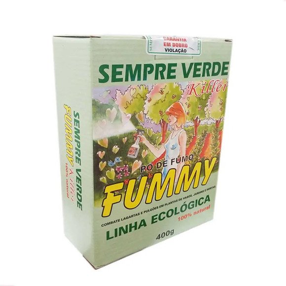 Pó de Fumo Fummy Sempre Verde 400 g