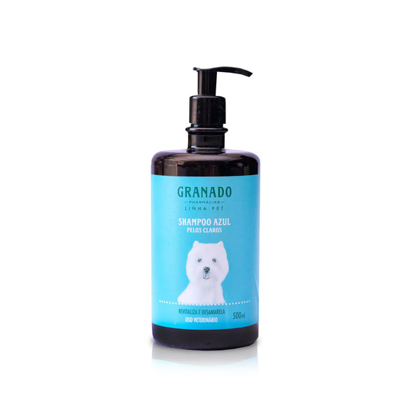 Shampoo Azul Pelos Claros Granado 500 ml