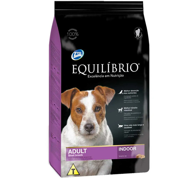 Ração Equilíbrio Cães Adultos Small Breeds 2 kg