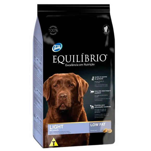 Ração Equilíbrio Cães Light 15 kg