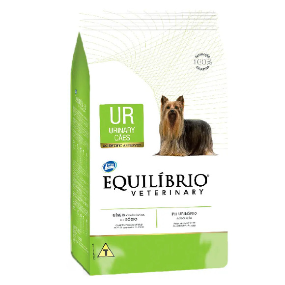 Ração Equilíbrio Veterinary Cães Urinária 7,5 kg