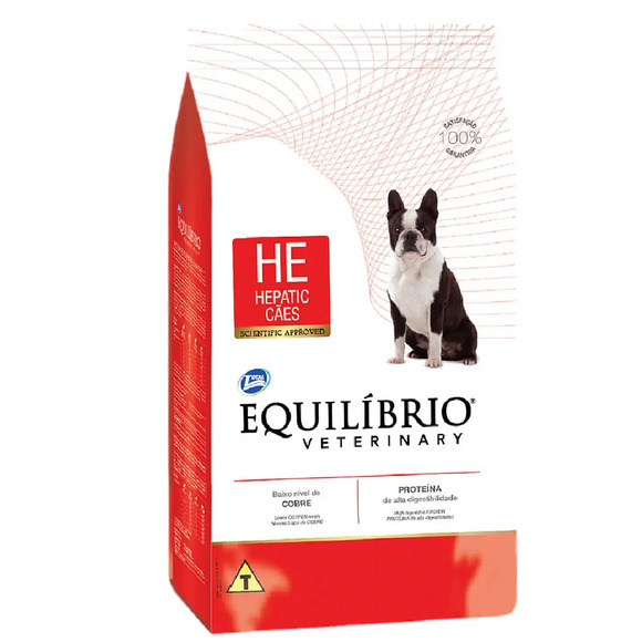 Ração Equilíbrio Veterinary Cães Hepáticos 2 kg
