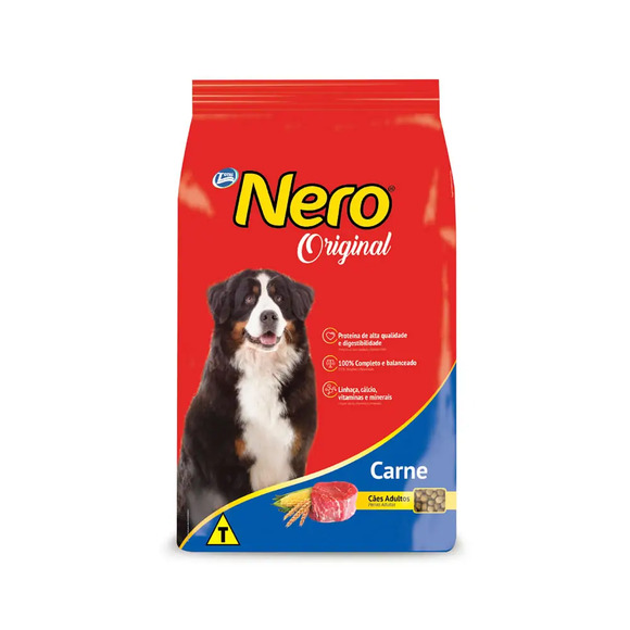 Ração Nero Original Cães Adultos Carne 20 kg