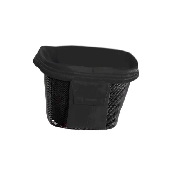 Cesto para Bicicletas Preto Pet Bike Único